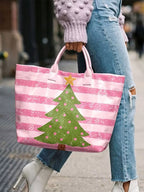 Christmas Tree Print Bag