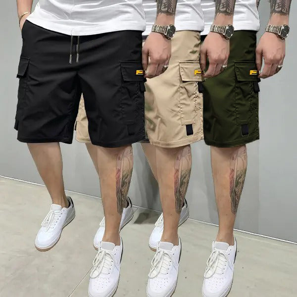 Men's Multi-Pocket Cargo Shorts Comfortable & Stylish