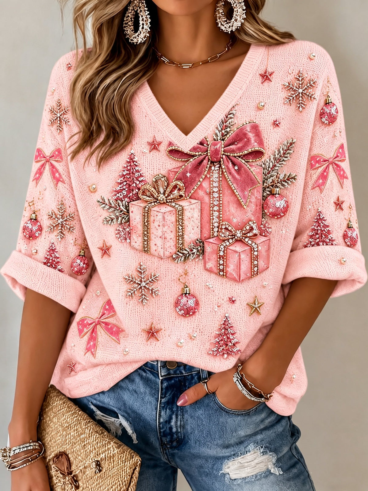Damen-T-Shirt mit Aufdruck