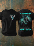 Men's Vintage PTSD Cognitive Veteran Print T-Shirt