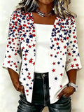 Women's American 250th Art Print Top