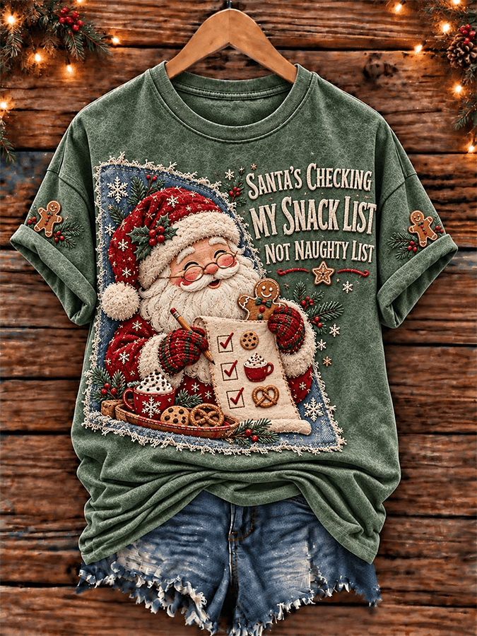 Women's Casual Printed Short-Sleeve T-Shirt