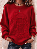 Women's Casual Printed Sweatshirt