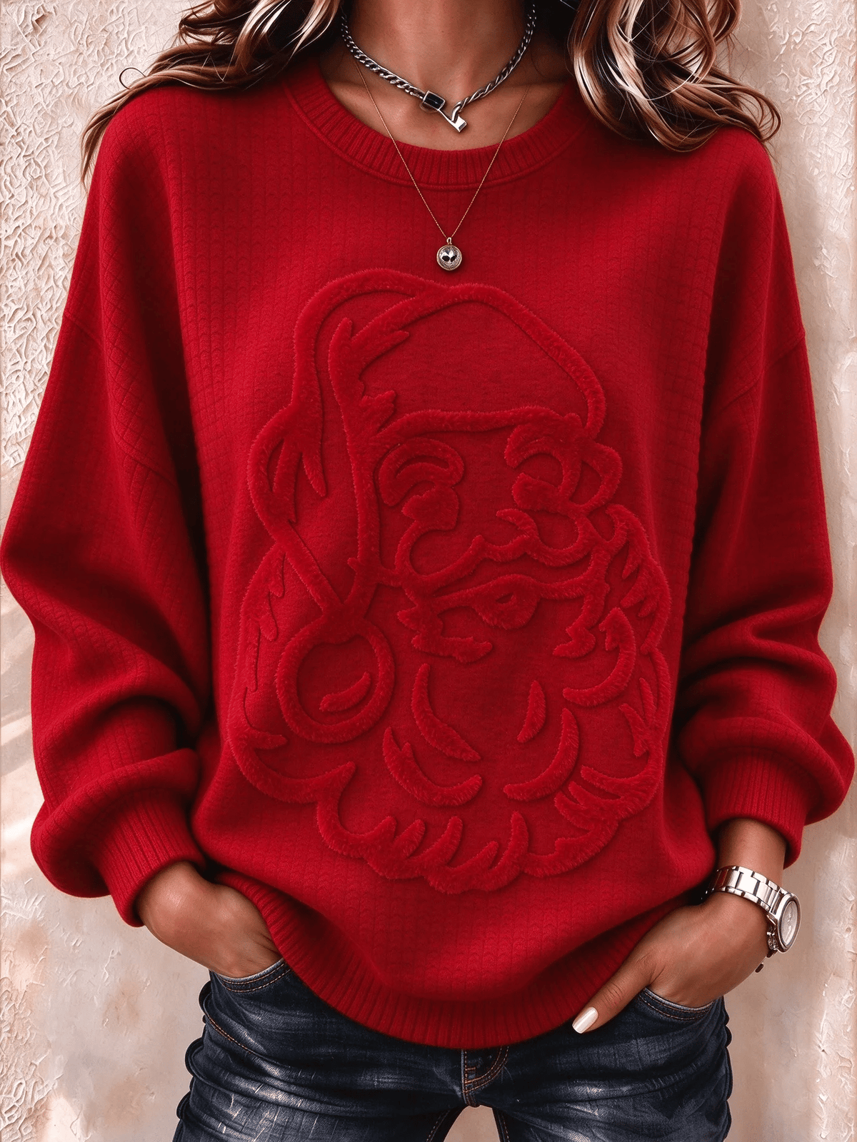 Women's Casual Printed Sweatshirt