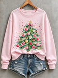 Damen-Weihnachts-Freizeit-Sweatshirt