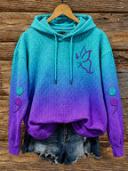 Women's Suicide Prevention Awareness Month Waffle-Knit Hoodie