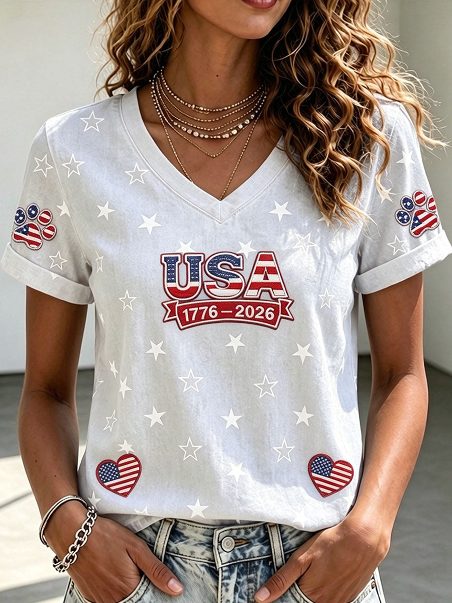 Women's American Paw T-Shirt