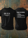 DD214 Proof Of Service Pattern100% Cotton T-Shirt