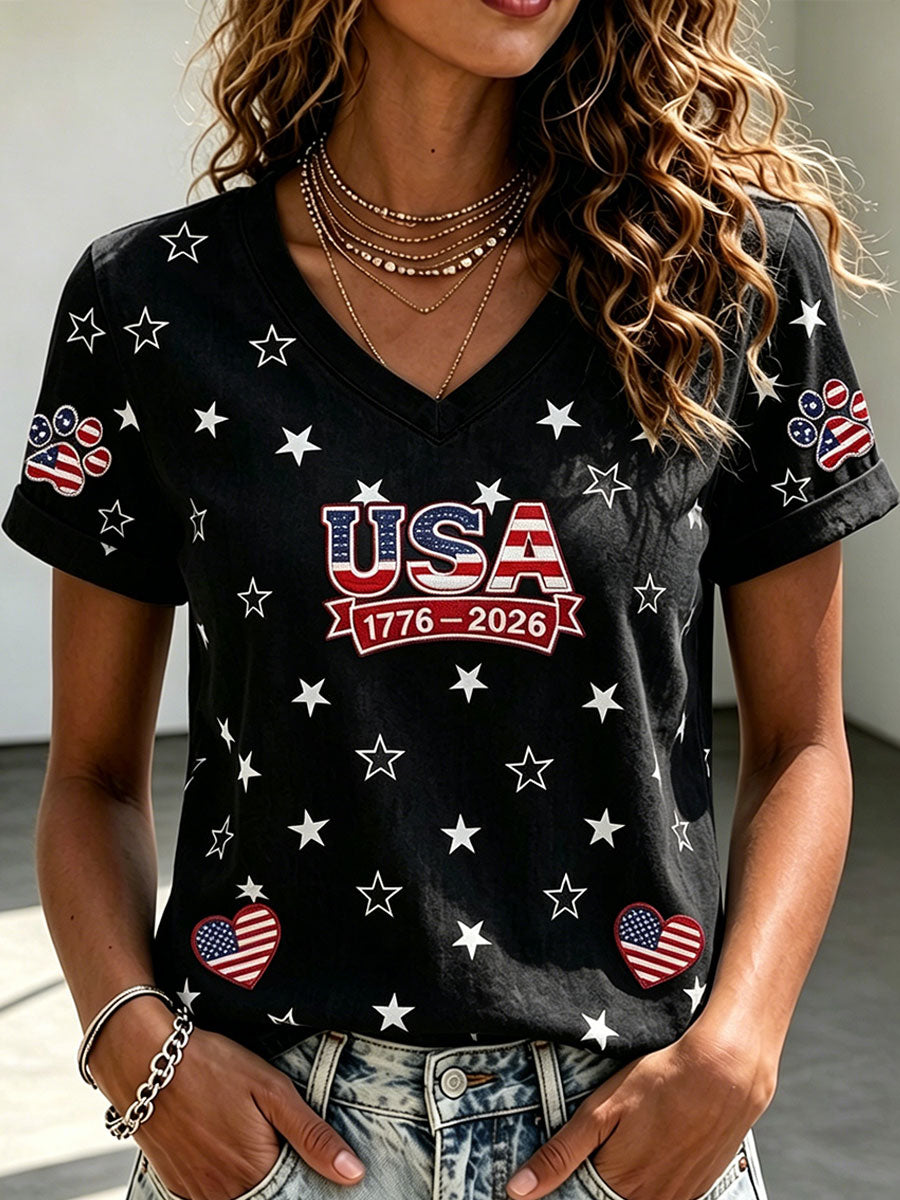 Women's American Paw T-Shirt