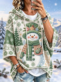 Women's Casual Printed Loose Sweatshirt