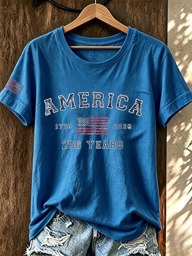 Women's Casual Print Short-Sleeve T-Shirt
