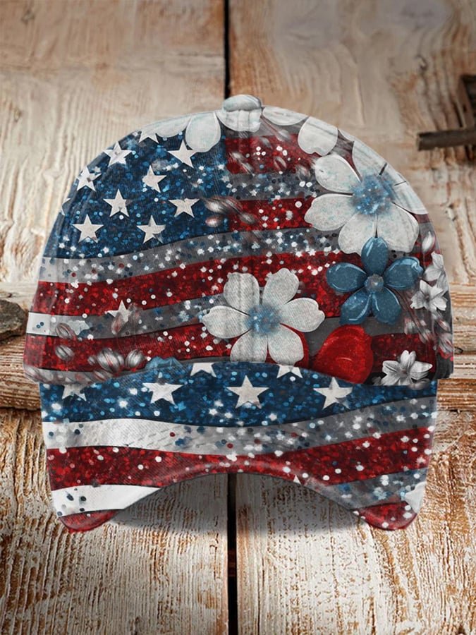 Women'S Independence Day Print Hat