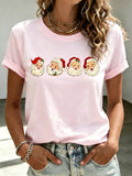Women's Christmas Print T-Shirt