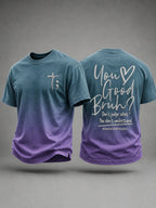 Men’s Suicide Prevention Awareness Printed T-Shirt