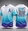 Men's Suicide Prevention Awareness Short-Sleeve T-Shirt