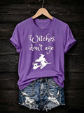 Women's Halloween Print T-Shirt
