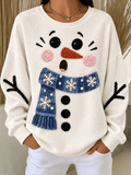 Damen-Freizeit-Sweatshirt mit Print