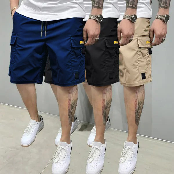 Men's Multi-Pocket Cargo Shorts Comfortable & Stylish