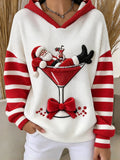 Damen-Freizeit-Sweatshirt mit Print