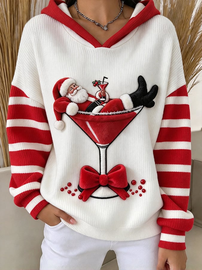 Damen-Freizeit-Sweatshirt mit Print