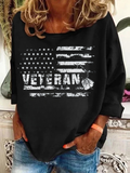 Women's Veteran Long Sleeve T-Shirt