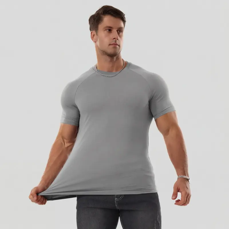 Men's Raglan-Sleeve Athletic Top