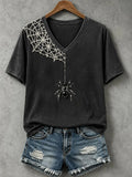 Women's Casual Halloween Printed Top