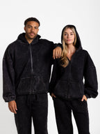 Kingdom Essential Snow Wash Zip Hoodie