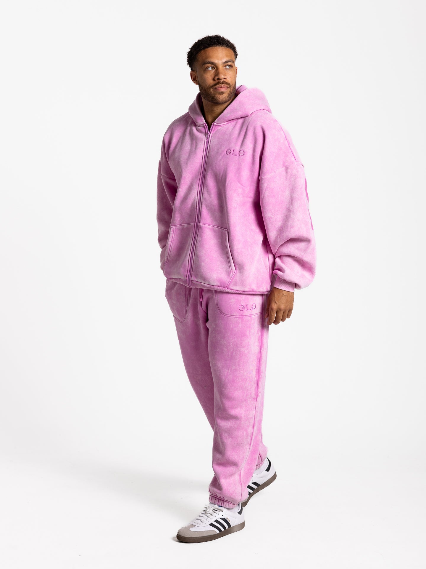 Kingdom Essential Snow Wash Zip Hoodie
