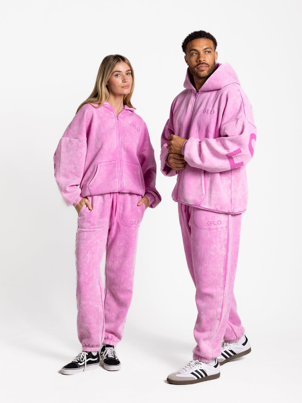 Kingdom Essential Snow Wash Zip Hoodie