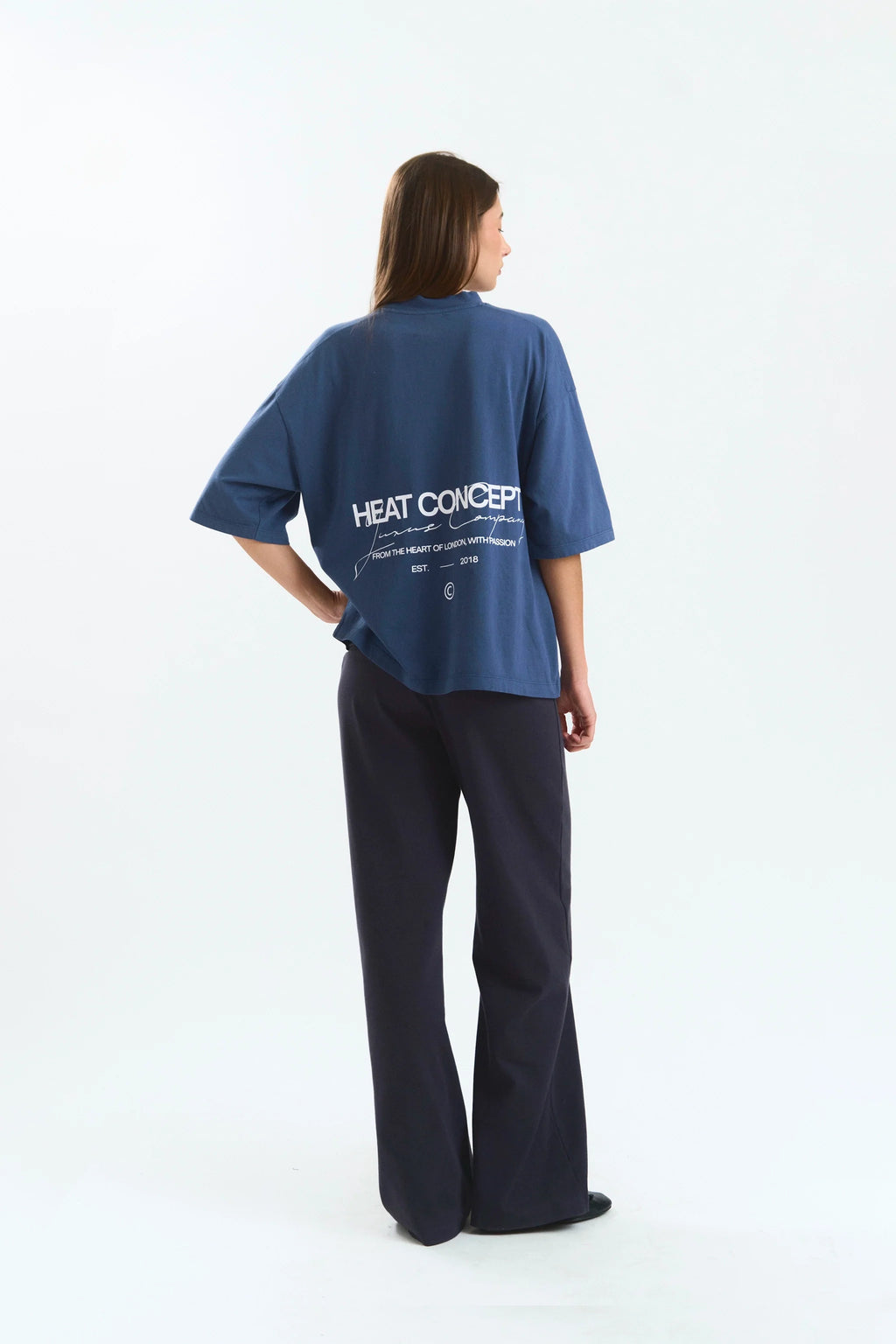 JADE "BELGRAVE" T-SHIRT BLUE