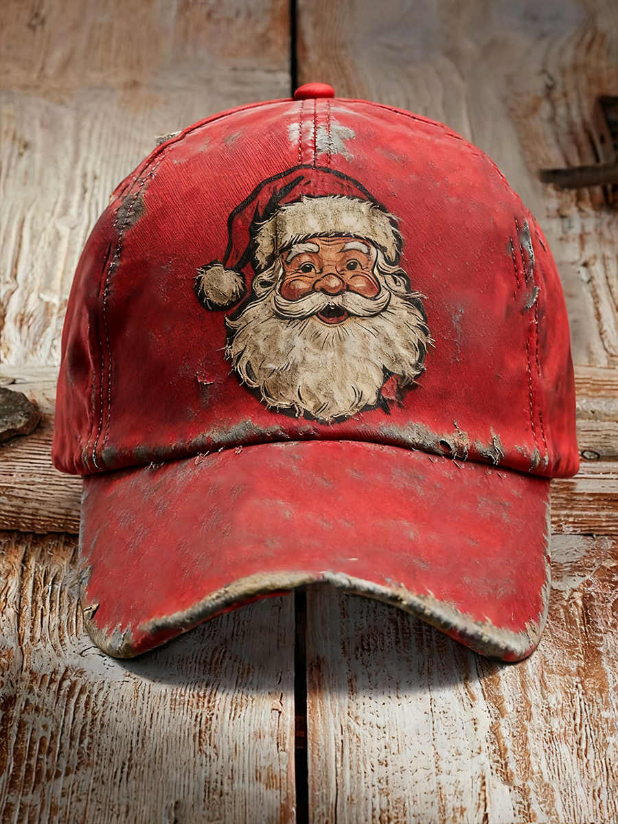 Santa Claus Printed Casual Unisex Hat
