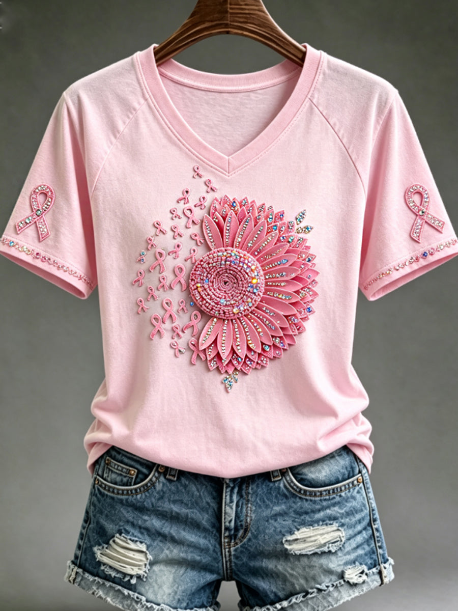 Women's Breast Cancer Awareness T-shirt