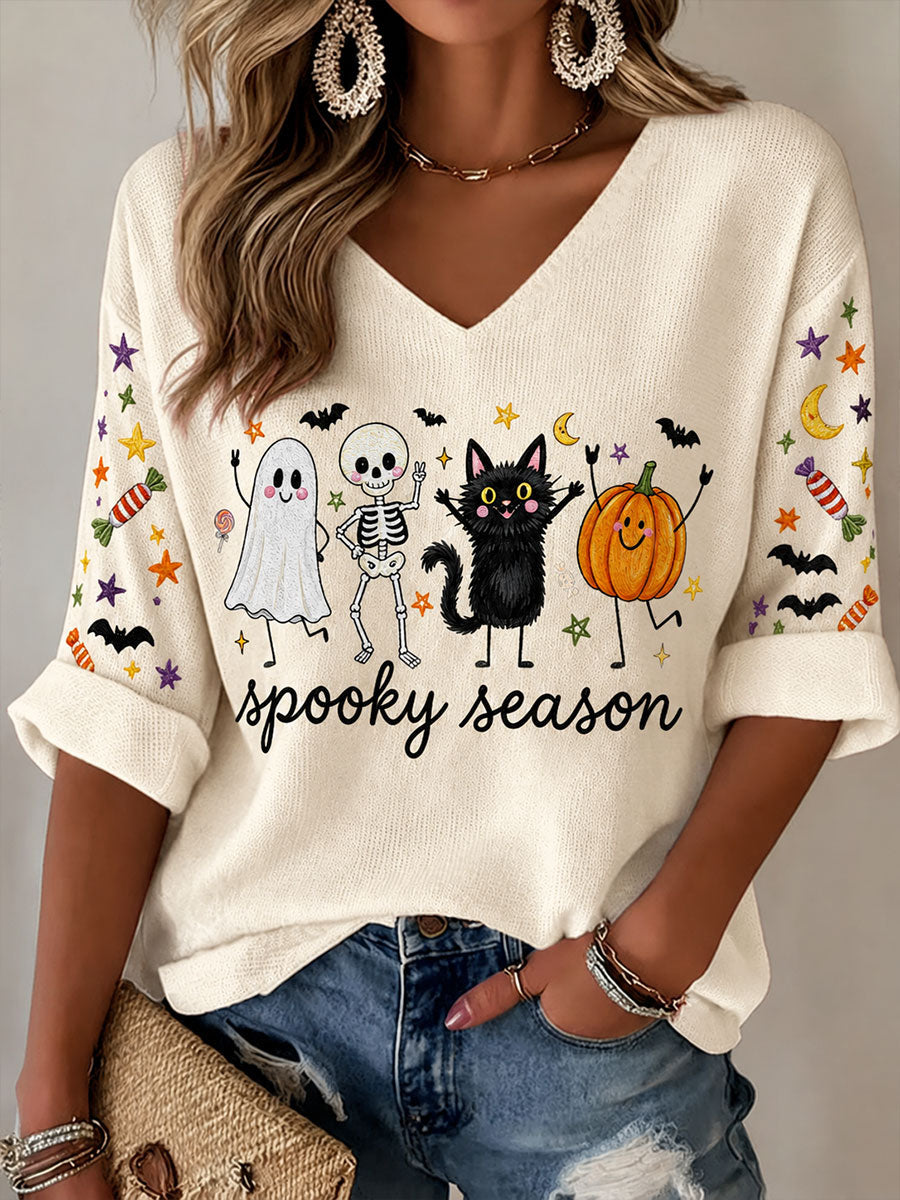 Women's Fall V-Neck Tops