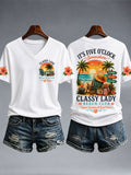 Women's Classy Lady Bbach Club T-Shirt