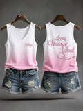 Women's 'I'm Not Old,I'm Just A Vintage Soul' Casual Vests