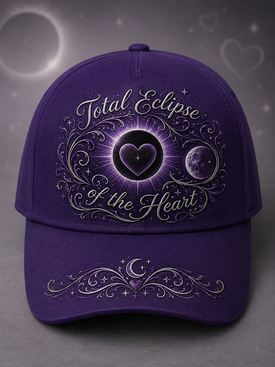 Unisex Total Eclipse Of The Heart Print Hat
