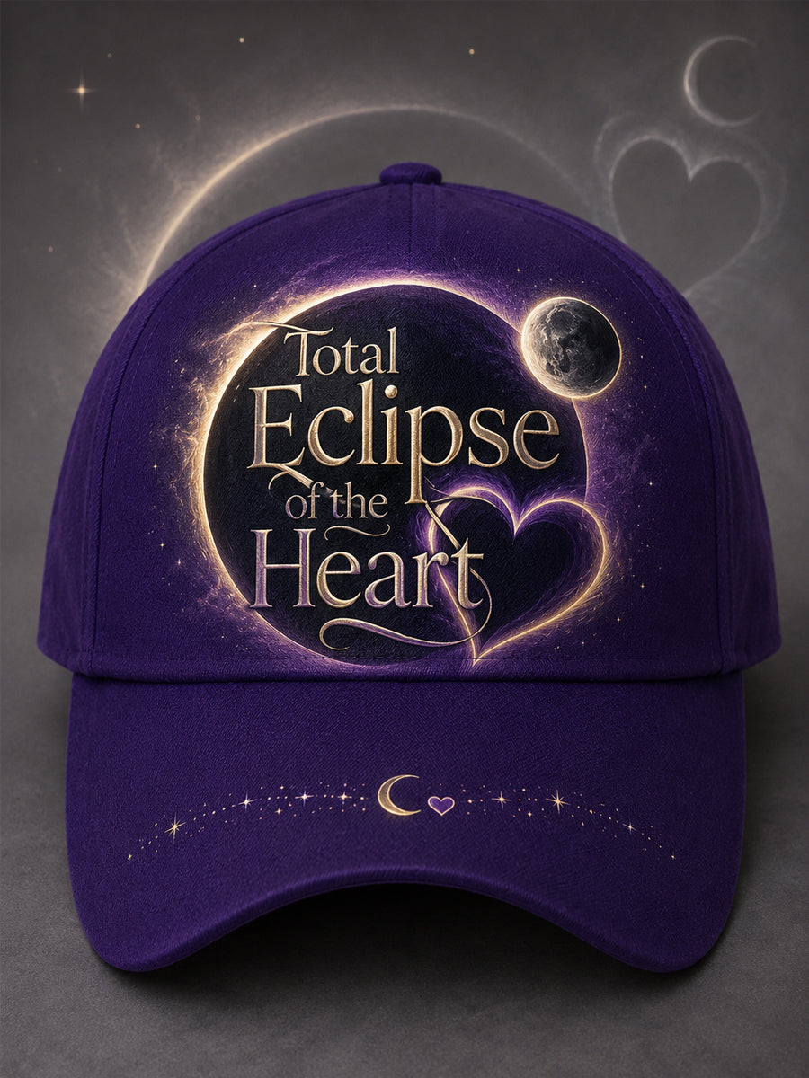 Unisex Total Eclipse Of The Heart Print Hat