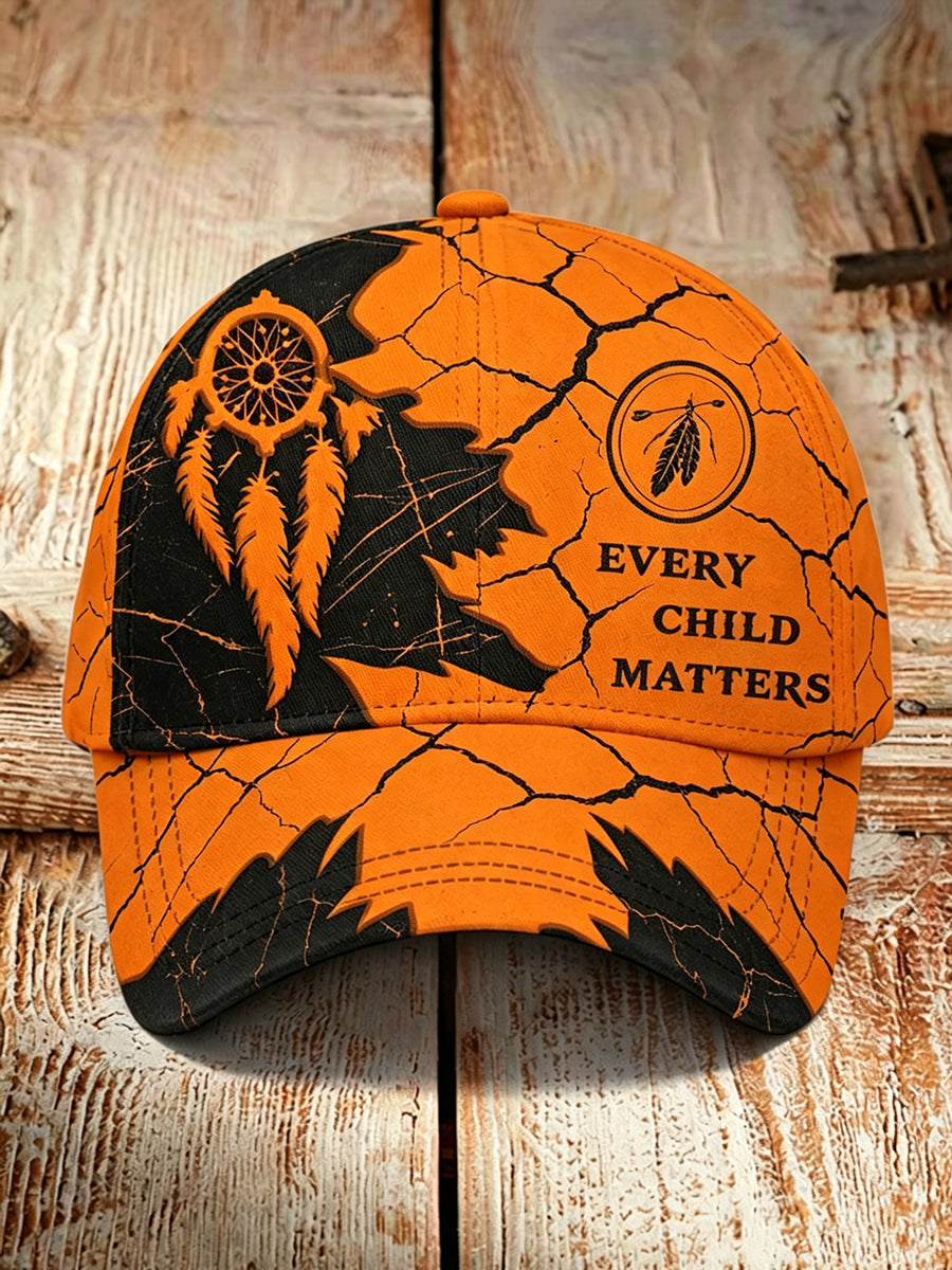 Unisex Resort Every Child Matter Print Hat