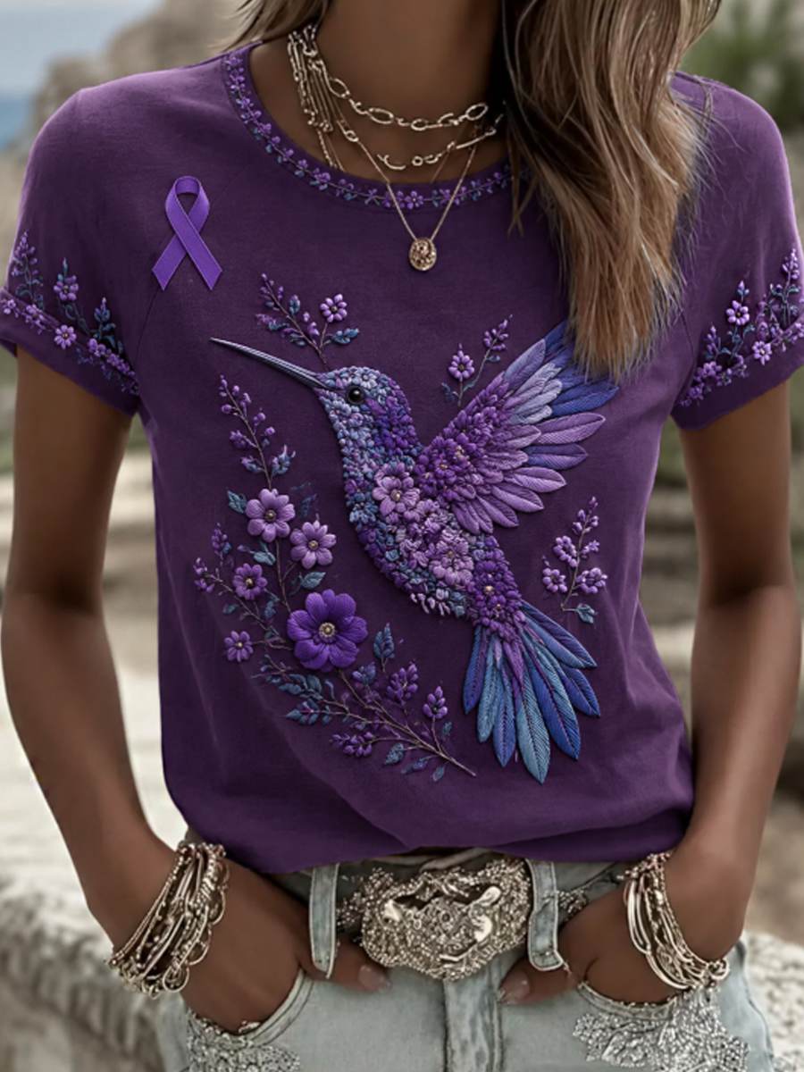Women's short-sleeved T-shirt