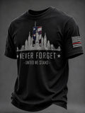 Men's America Printed T-shirt