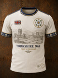 Men's Yorkshire Day England Short Sleeves T-Shirt