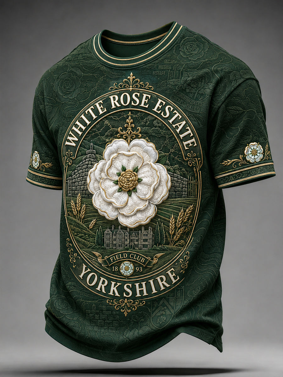 Men's Yorkshire Day England Short Sleeves T-Shirt