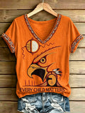 Women's  Every Child Matters Printed Vintage Fashion Loose Short Sleeve T-Shirt