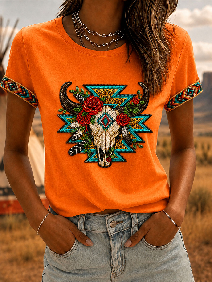 Women's Indigenous Art T-Shirt