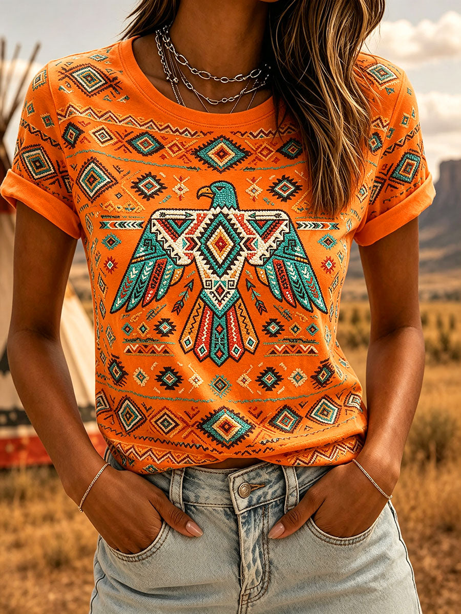 Women's Indigenous Art T-Shirt