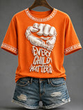 Women's "Every Child Matters" Indigenous Print T-Shirt