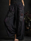 Women's Gothic Style Cotton Linen Pants