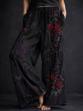 Women's Gothic Style Cotton Linen Pants