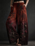 Women's Gothic Style Cotton Linen Pants